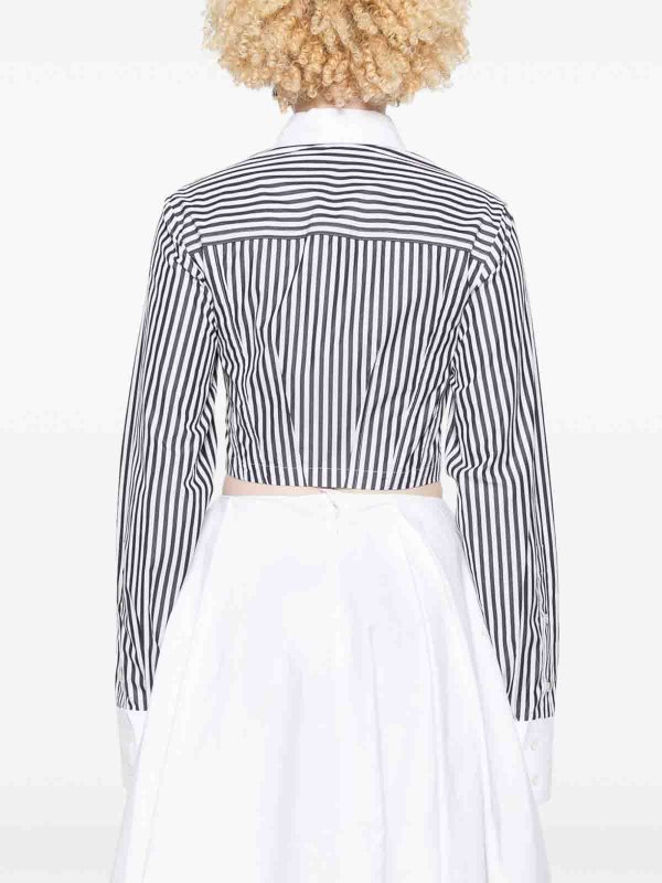 The Best Shops SPORTMAX: shirts - Striped Shirt
