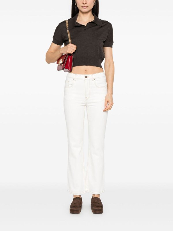 The Best Shops TORY BURCH: bootcut jeans - Flared Leg Denim Jeans