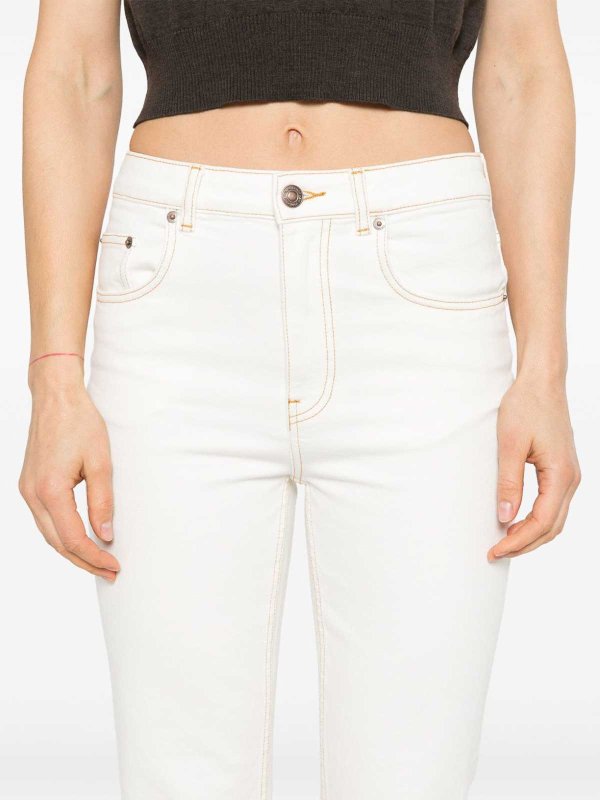Flared Leg Denim Jeans shop online: TORY BURCH