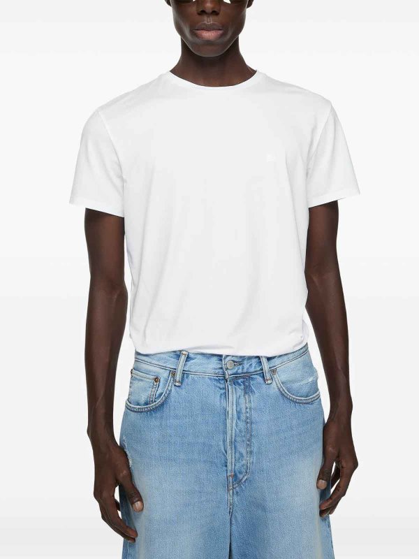 Camiseta - Blanco Replica 
online: Acne Studios