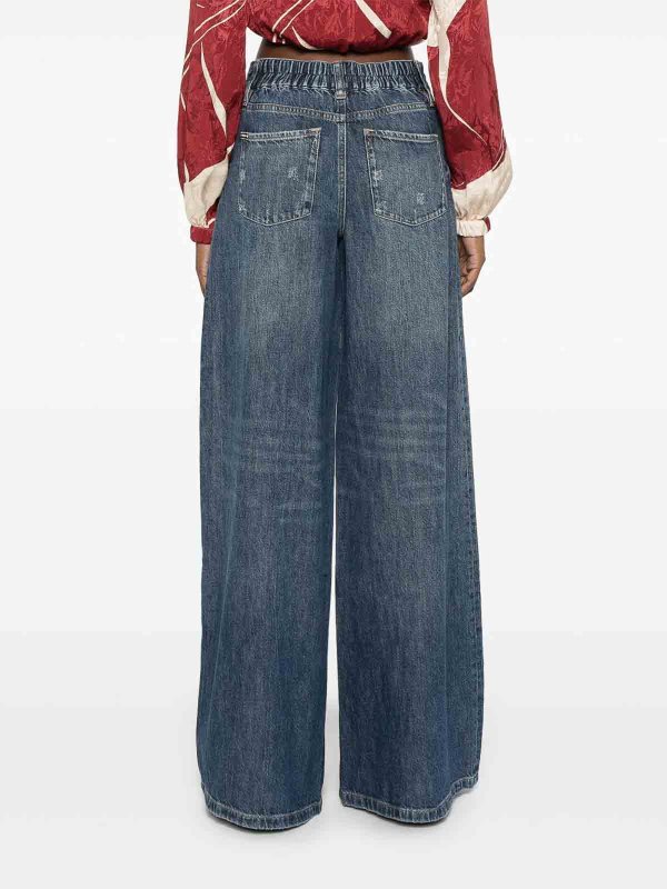 ALICE+OLIVIA: bootcut jeans online - Branson Denim Cotton Jeans