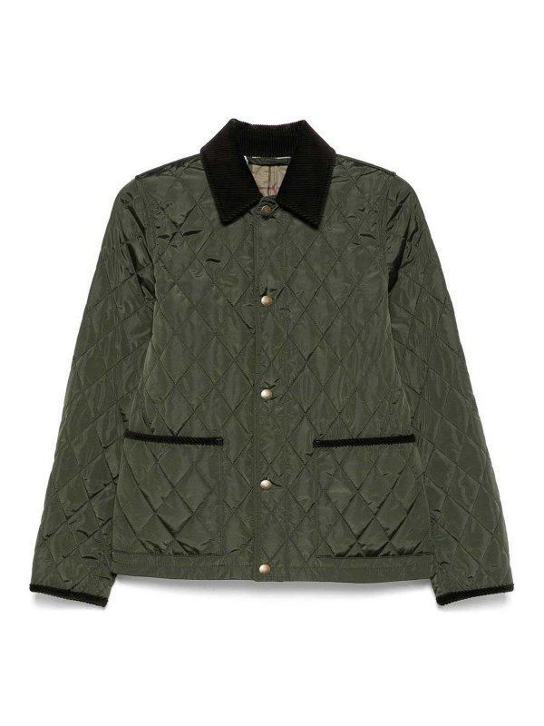BURBERRY: Casualjacken - Casualjacke - Grün