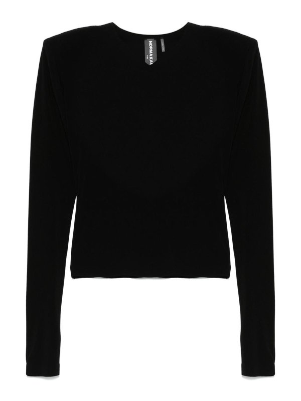 Norma Kamali: Tops & Tank tops - V-Necked Top