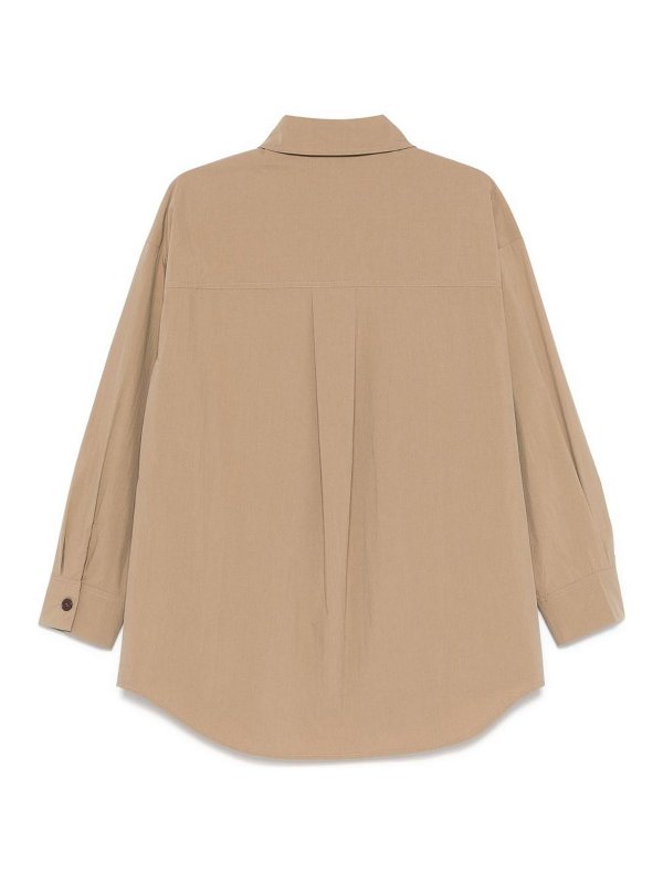 P.A.R.O.S.H.: Chemises online - Chemise - Marron Clair