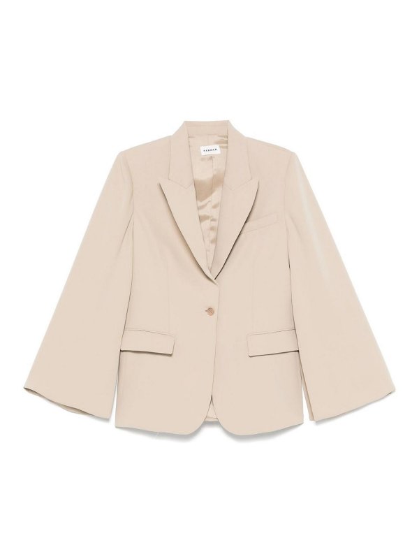 P.A.R.O.S.H.: Casualjacken - Casualjacke - Beige