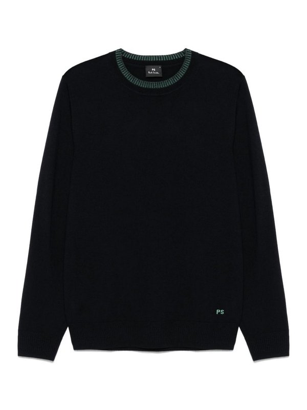 PS BY PAUL SMITH: crew necks - Wool Crewneck Sweater