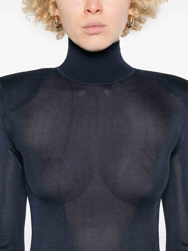 Self Portrait: abiti lunghi online - Maxi vestito a maglia