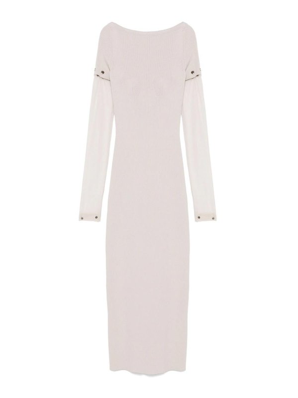 SPORTMAX: maxi dresses - Knitted Long Dress