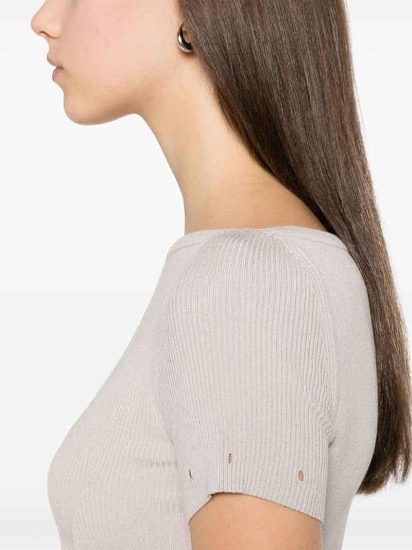 SPORTMAX: maxi dresses online - Knitted Long Dress