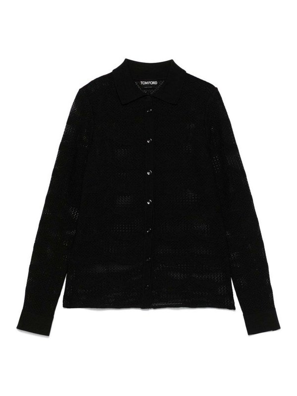 TOM FORD: shirts - Cotton And Silk Shirt