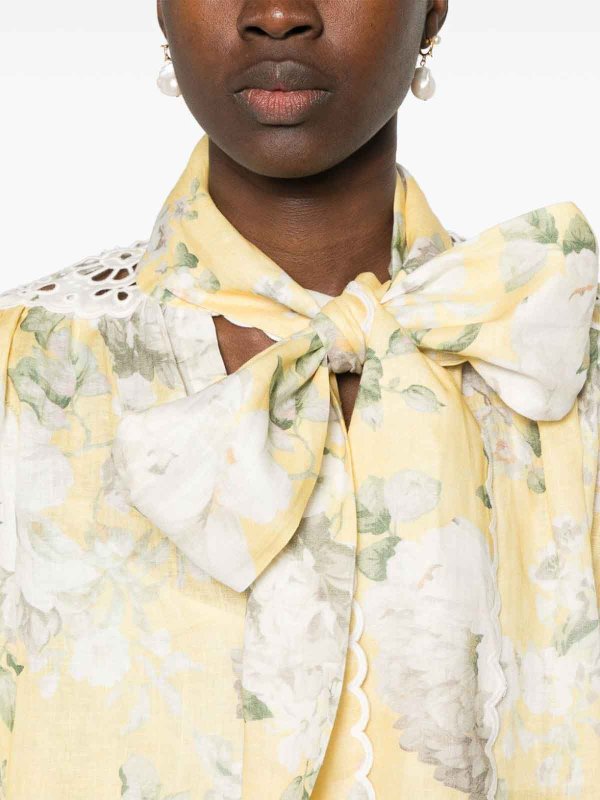 The Best Shops ZIMMERMANN: ショートドレス - ショートドレス - イエロー