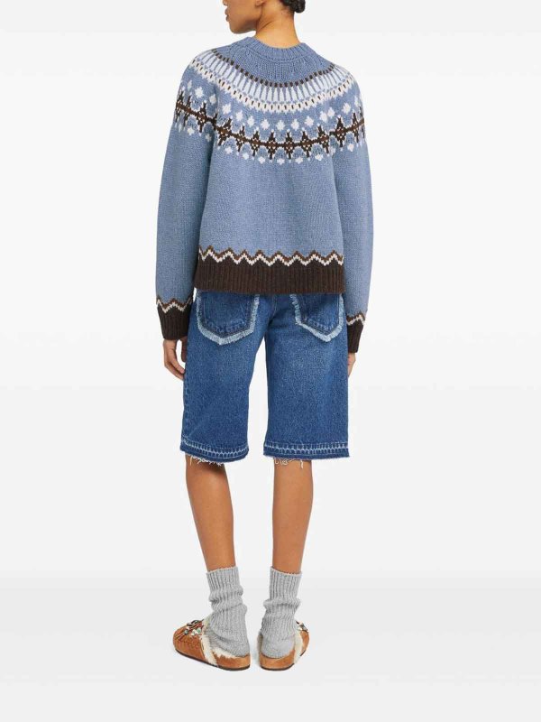 ALANUI buy online Rundhalspullover - Blau