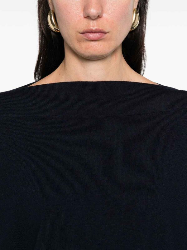 Wool Boat-Neck Sweater shop online: DANIELA GREGIS