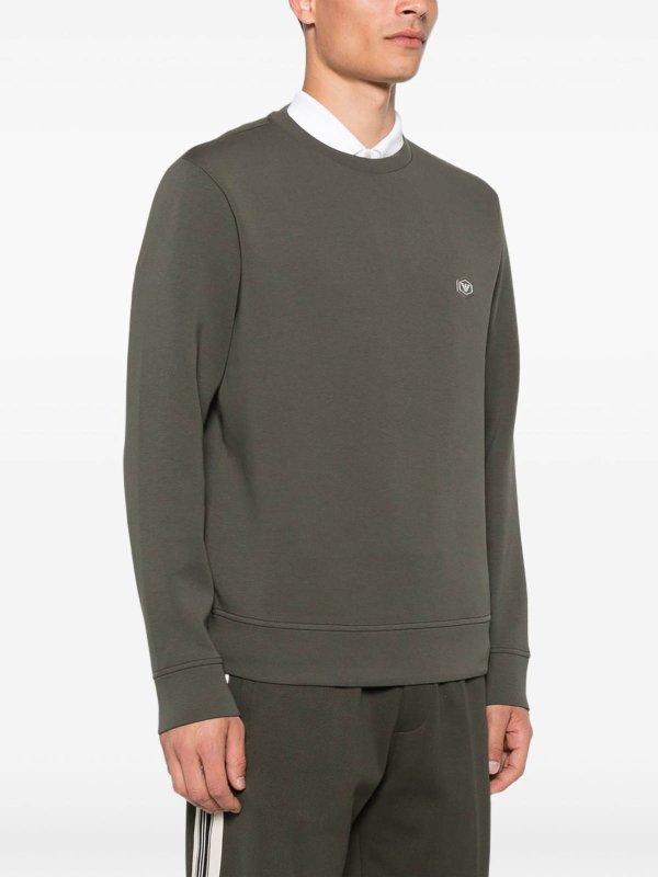 EMPORIO ARMANI buy online Cotton Crewneck Sweatshirt