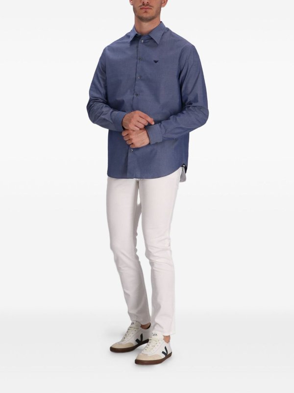 The Best Shops EMPORIO ARMANI: shirts - Cotton Shirt