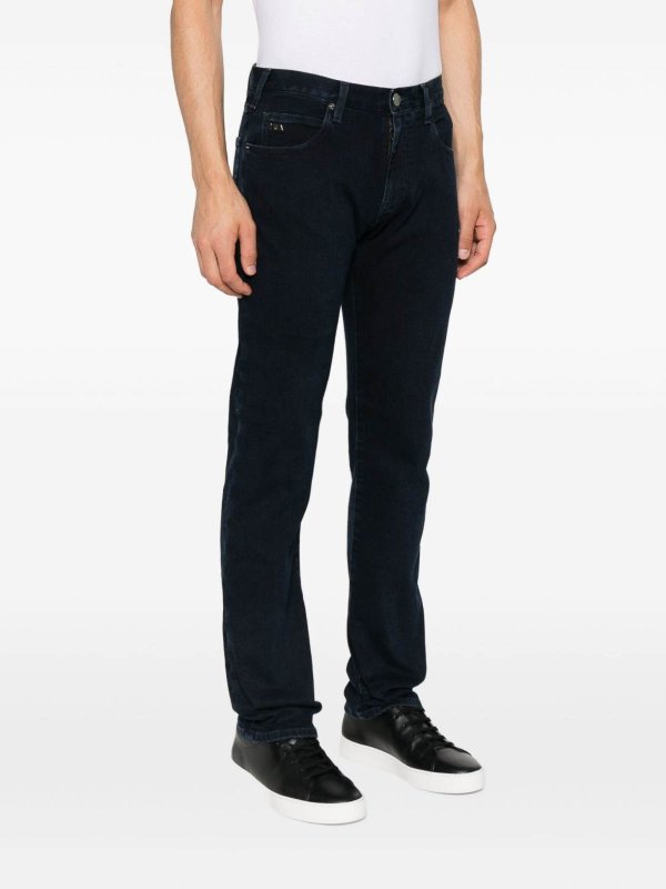 The Best Shops EMPORIO ARMANI: bootcut jeans - Denim Cotton Jeans