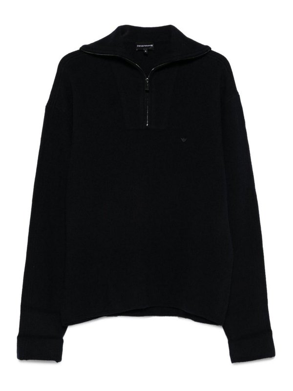 EMPORIO ARMANI: Turtlenecks & Polo necks - Wool Turtle-Neck Jumper