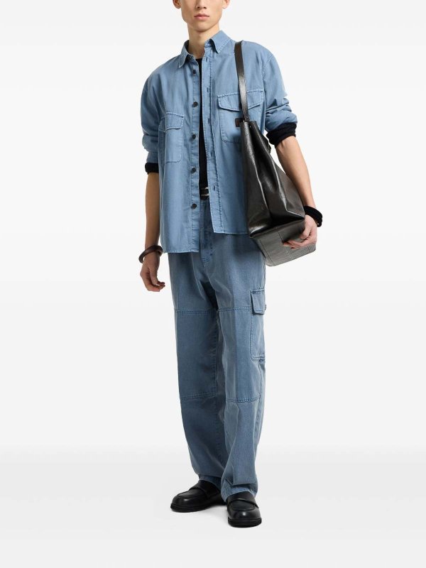 EMPORIO ARMANI buy online Suéter Cuello Redondo - Azul