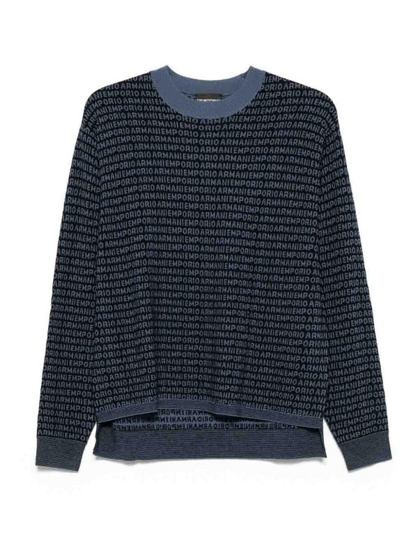 EMPORIO ARMANI: maglia collo rotondo - Jumper Crewneck in lana