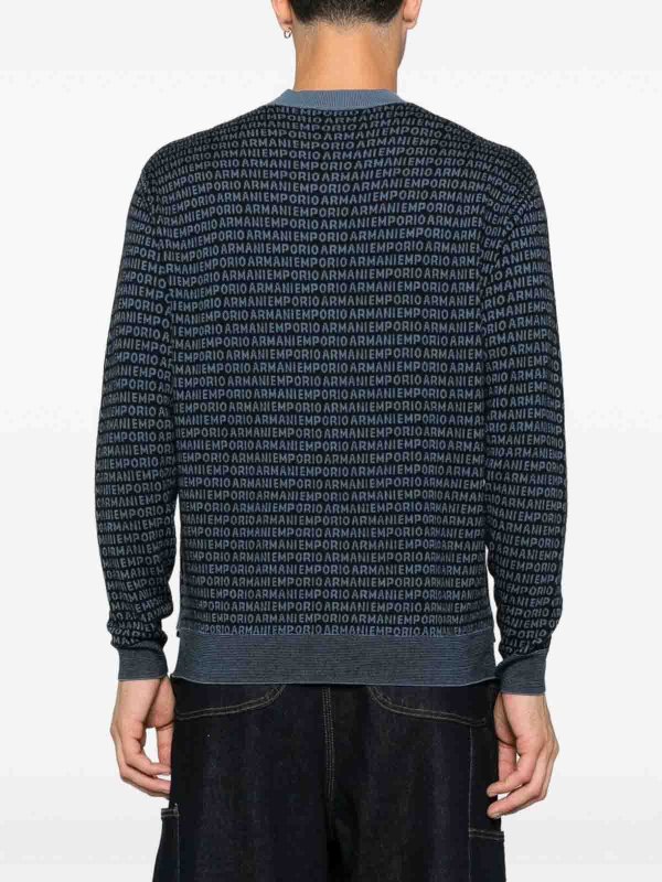 The Best Shops EMPORIO ARMANI: maglia collo rotondo - Jumper Crewneck in lana
