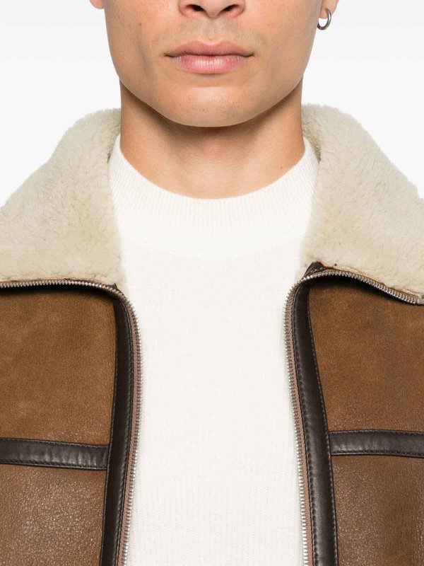 The Best Shops EMPORIO ARMANI: Strickpullover mit Rundhalsausschnitt - Rundhalspullover - Weiß