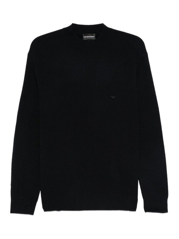 EMPORIO ARMANI: maglia collo rotondo - Jumper Crewneck in lana