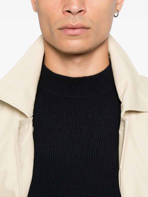 EMPORIO ARMANI: maglia collo rotondo online - Jumper Crewneck in lana