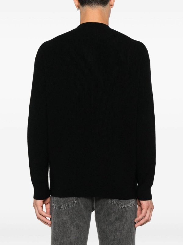 The Best Shops EMPORIO ARMANI: crew necks - Wool Crewneck Jumper
