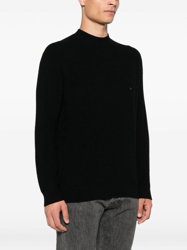 Wool Crewneck Jumper shop online: EMPORIO ARMANI
