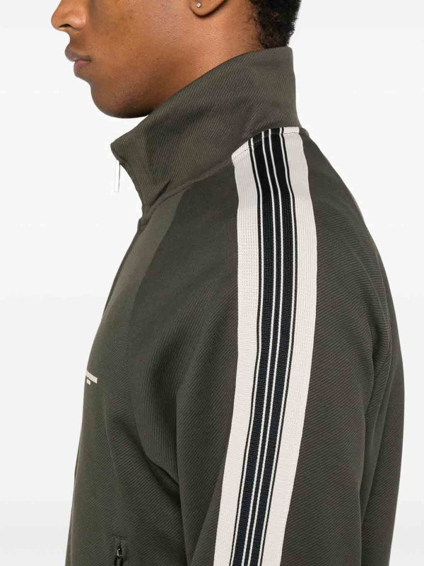 Logo Cotton Zipped Sweatshirt shop online: EMPORIO ARMANI