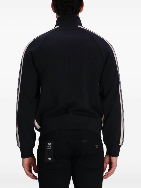 The Best Shops EMPORIO ARMANI: Sweatshirts und Pullover - Sweatshirt - Blau