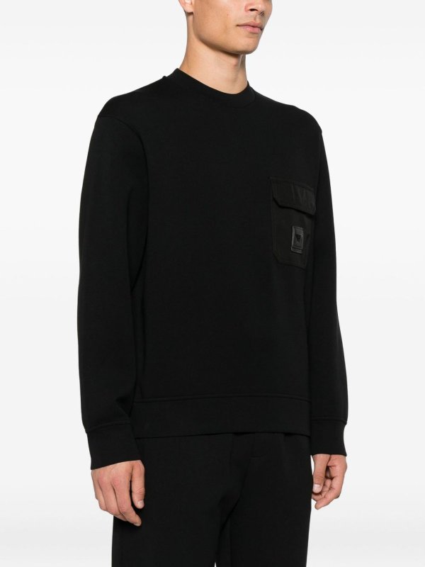 Cotton Crewneck Sweatshirt shop online: EMPORIO ARMANI
