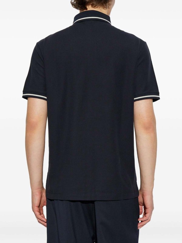 EMPORIO ARMANI: polo shirts online - Cotton Polo Shirt