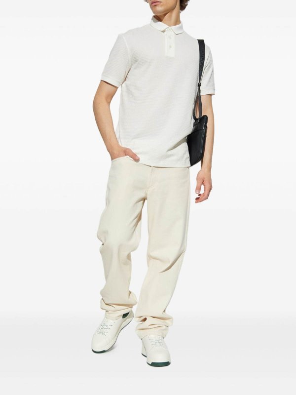 EMPORIO ARMANI buy online Printed Cotton Polo Shirt