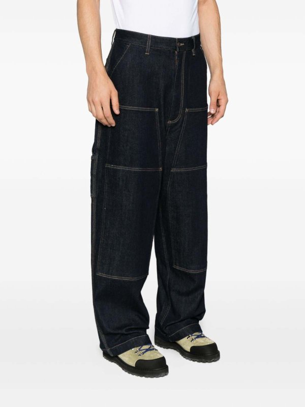 ブーツカットジーンズ - ブルー shop online: EMPORIO ARMANI