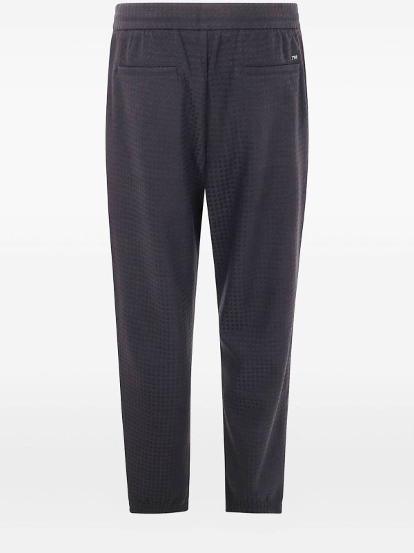 EMPORIO ARMANI: tracksuit bottoms online - Cotton Sweatpants