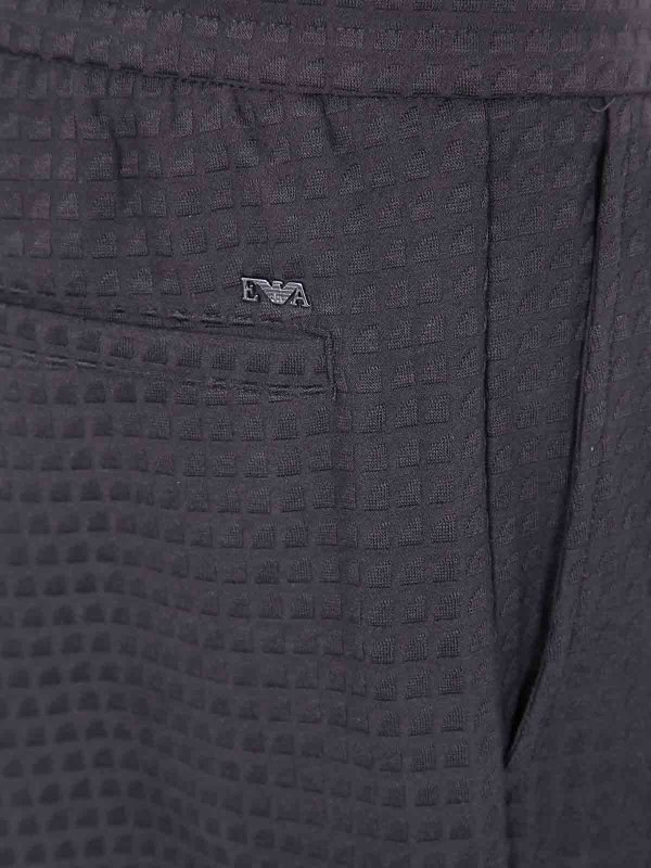 The Best Shops EMPORIO ARMANI: tracksuit bottoms - Cotton Sweatpants
