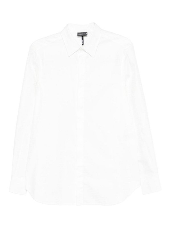 EMPORIO ARMANI: shirts - Cotton Shirt