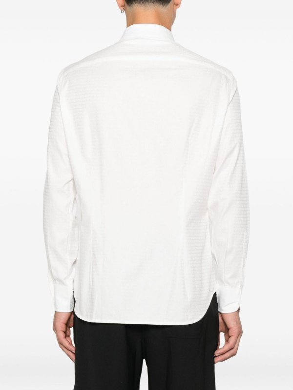 EMPORIO ARMANI: shirts online - Cotton Shirt