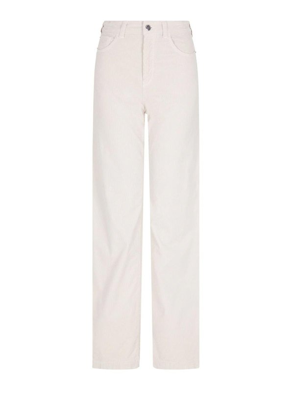 EMPORIO ARMANI: bootcut jeans - Wide-Leg Denim Jeans