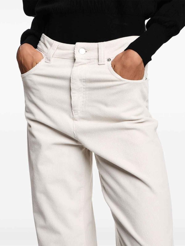 EMPORIO ARMANI: bootcut jeans online - Wide-Leg Denim Jeans