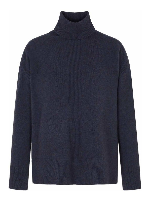 EMPORIO ARMANI: crew necks - Wool Turtle-Neck Sweater