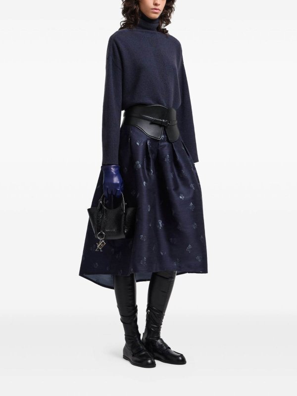 The Best Shops EMPORIO ARMANI: crew necks - Wool Turtle-Neck Sweater