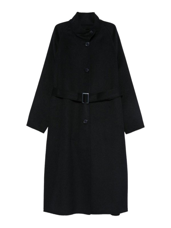 EMPORIO ARMANI: short coats - Wool Blend Coat