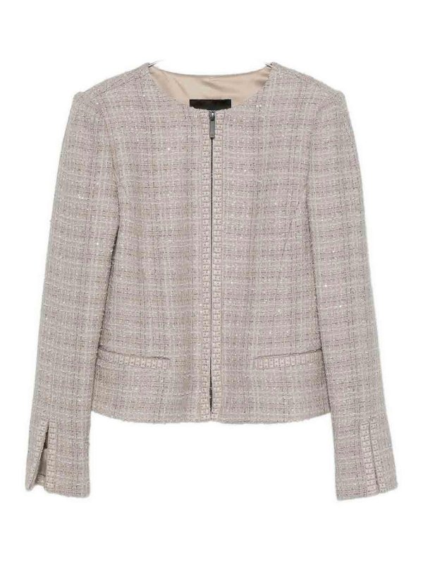 EMPORIO ARMANI: casual jackets - Wool Blend Blazer Jacket
