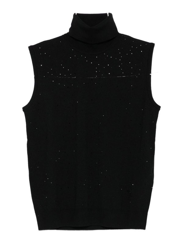 EMPORIO ARMANI: Tops & Tank tops - Wool Turtle-Neck Top