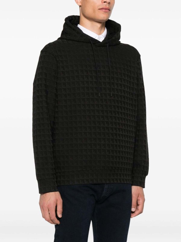 EMPORIO ARMANI: Sweatshirts & Sweaters online - Cotton Blend Hoodie