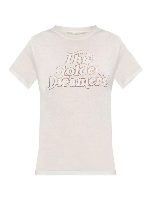 GOLDEN GOOSE: t-shirts - Cotton T-Shirt