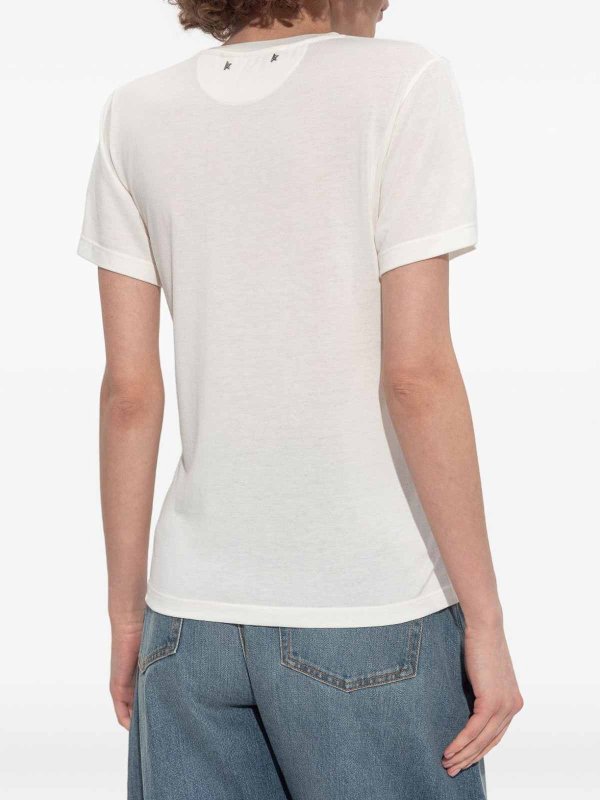 GOLDEN GOOSE: t-shirts online - Cotton T-Shirt