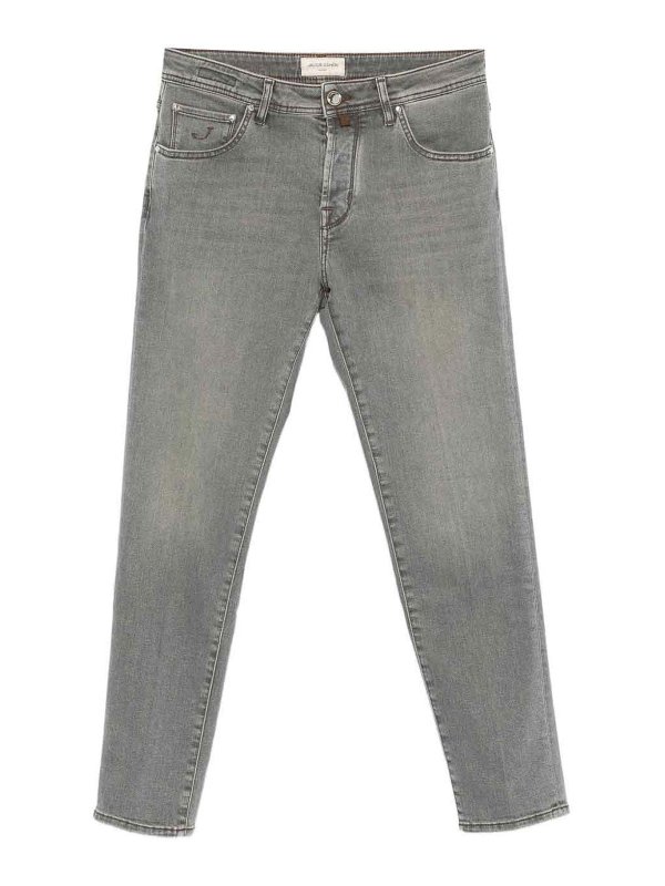 JACOB COHEN: Jeans évasés - Jean Bootcut - Gris